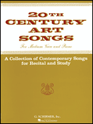 Twentieth-Century Art Songs Vocal Solo & Collections sheet music cover